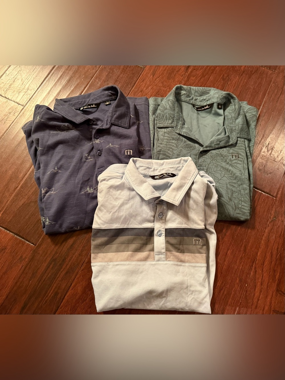 Travis Mathew Men's Polo Shirts Lot of 3
